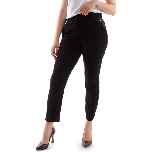 Liu Jo Elegantne hlače CA3033T2506 Črna Slike