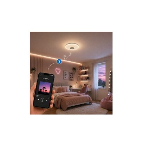HOME LIGHT Solea 125 Bluetooth CCT RGB LED plafonjera Slike