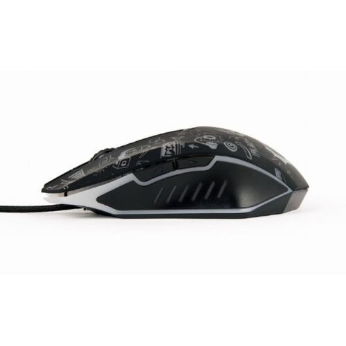 Gembird MUS-6B-GRAFIX-01 black, optična mi&amp;scaron;ka Slike