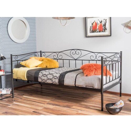Molarem Home krevet BIRMA 200*90 cm - metal Slike