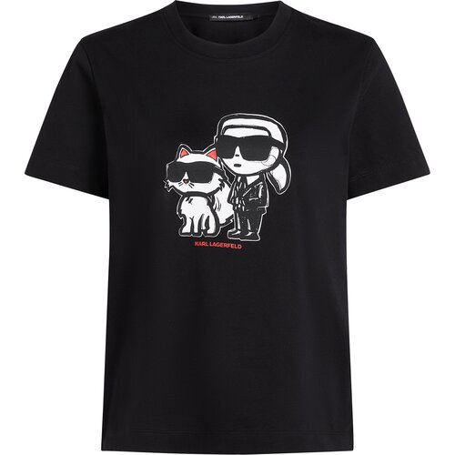 Karl Lagerfeld Majica siva / krvavo crvena / crna / bijela Slike