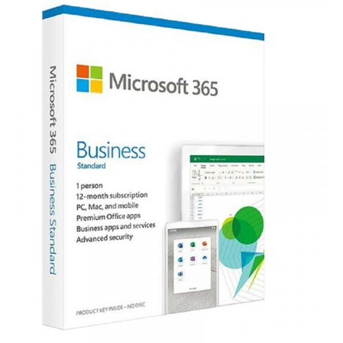 Microsoft Office 365 Business Standard English Retail Subscr 1YR CEE Only Mdls P6 KLQ-00501 poslovni softver Slike