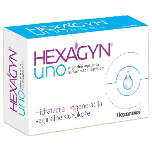Hexanova Vaginalne kapsule Hexagyn Uno, 10 komada Slike