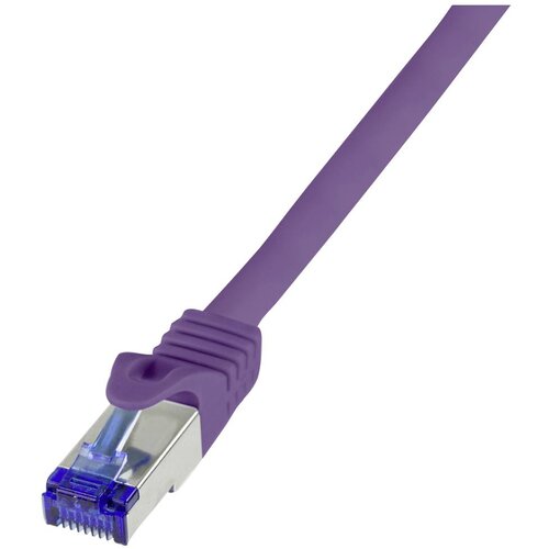 Logilink Priključni kabel Ultraflex\, Cat.6A\, S / FTP\, vijolična\, 0\,25 m C6A019S RJ45 CAT 6a S/FTP 0.25 m vijolična 1 kos, (20416213) Cene