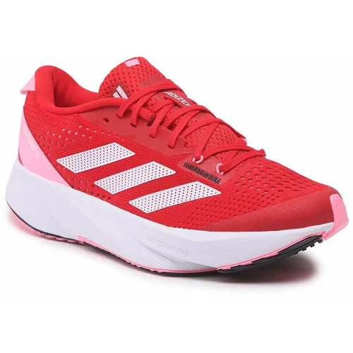 Adidas Tenisice za trčanje 'Adizero SI' roza / crvena / bijela