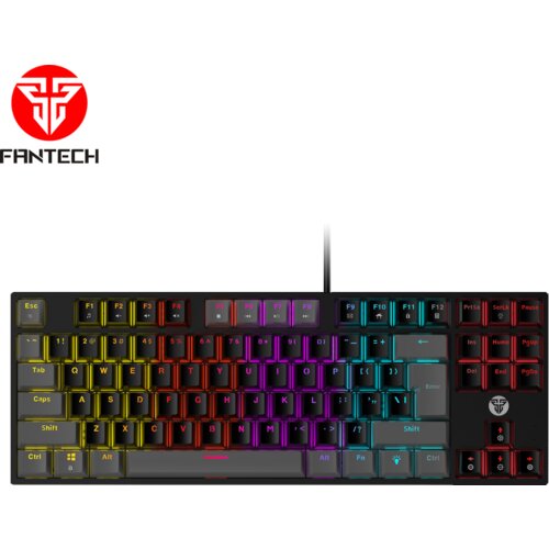 Fantech gejmerska mehanička tastatura MK876 atom tkl crna (crveni switch) Slike