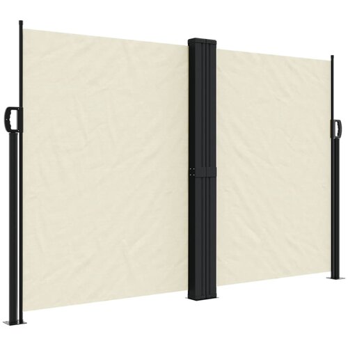  Uvlačiva bočna tenda 160 x 1000 cm krem Slike