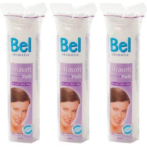 Bel Extra Soft blazinice za skidanje šminke ekonomično pakiranje 3x70 kom