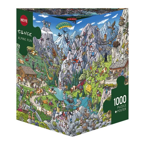 Heye puzzle Triangle Tanck Alpine Fun 1000 delova 29680 Slike