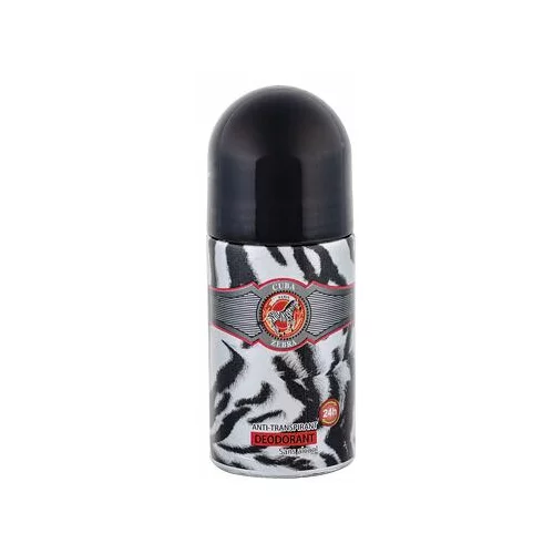 Cuba jungle Zebra dezodorans roll-on 50 ml za žene