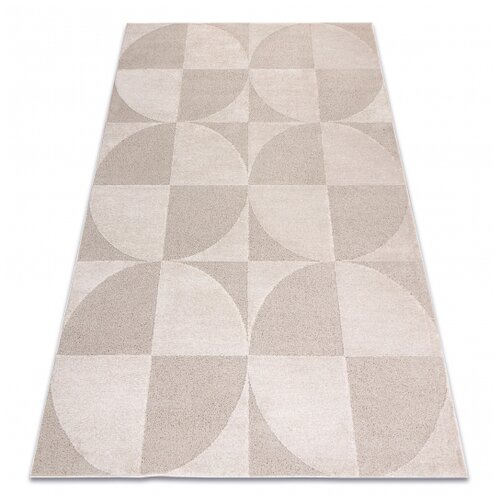 RugsX DUNE 2900 preproga bež – geometrijska, krogih, struktura 160x220 cm, (5000231522) Cene
