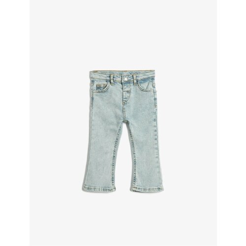 Koton Flare Jeans Pocketed Cotton - Flare Jean Cene