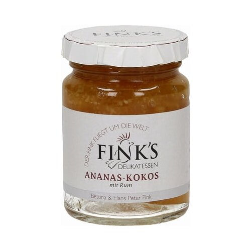 Fink&amp;#039;s Delikatessen Ananas - kokos z rumom Slike