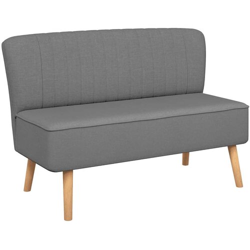 Kauč Tkanina 117x55,5x77 cm Svijetlo sivi Slike