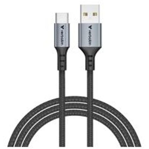 Verbatim Kabel Sync &amp;amp; Charge USB-A na USB-C, 18 W QC 3.0, 1,2 m, crni Slike