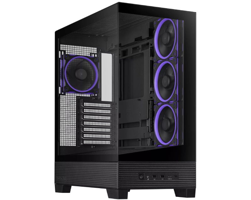 Asus A31 PLUS TG ARGB BLACK ATX kućište crno Cene