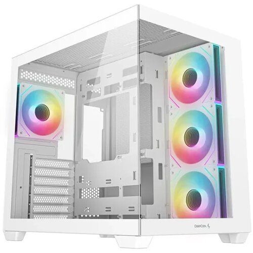 DeepCool Midi Tower kući&amp;scaron;te CG530 4F, ATX, Bez napajanja, Belo Slike