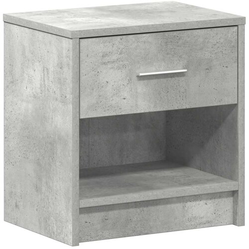 vidaXL Nočna omarica s predalom betonsko siva 39x28x41 cm, (5000298694) Cene