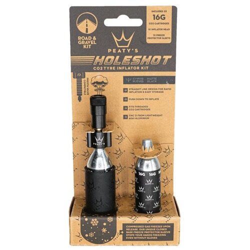Peaty's holeshot CO2 pumpa 16g crna Cijene
