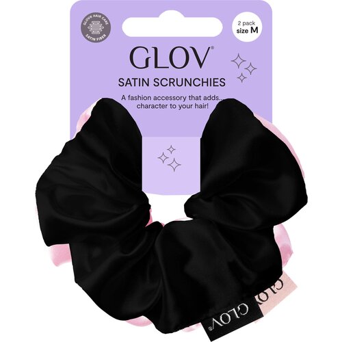Glov Scrunchies 2 Pack M - Pink/Black Cene