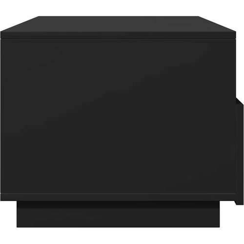  Stolić za kavu s LED svjetlima crni 90x49x40 cm Slike