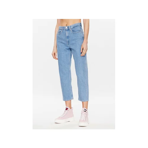 Tommy Jeans Jeans hlače Harper DW0DW15495 Modra Straight Fit