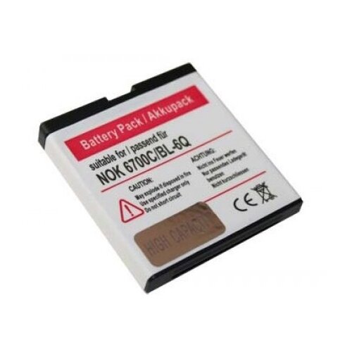  Baterija za Nokia 6700, BL-6Q, 750 mAh Cene