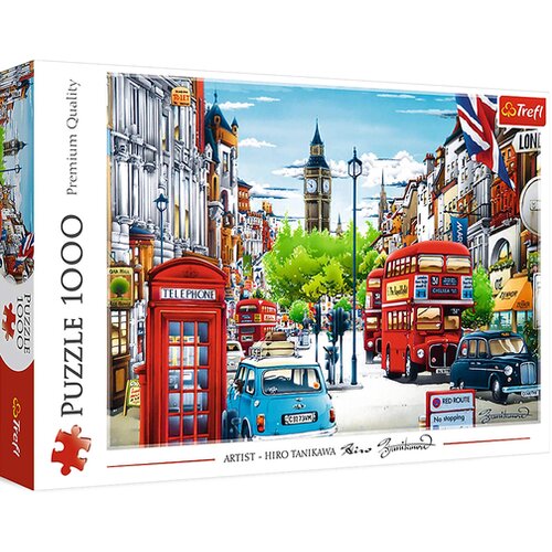 Trefl Puzzle 1000 delova London Street Slike