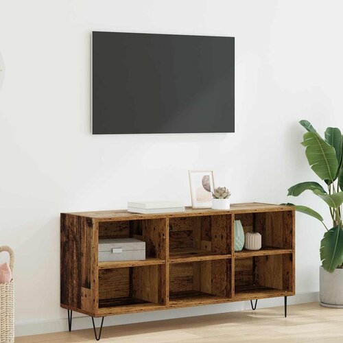 vidaXL TV ormar Staro drvo 103,5 x 30 x 50 cm Konstruirano drvo Cene