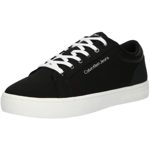 Calvin Klein Jeans Superge Classic Cupsole Low Lth In Dc YM0YM00976 Black/Bright White 0GM