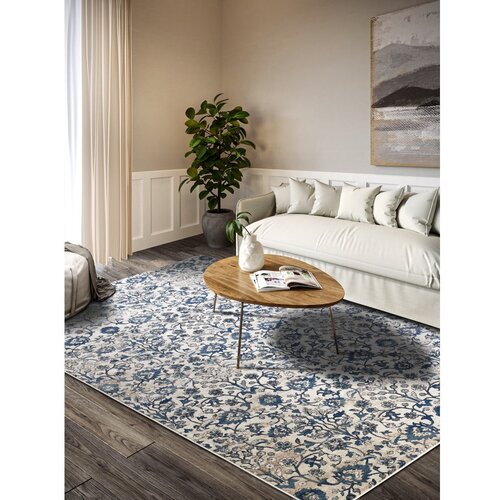 Villeroy &amp;amp; Boch Modra/kremno bela preproga 160x235 cm Ernest &amp;ndash; Slike