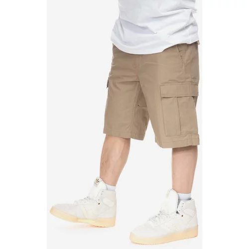 Carhartt WIP Pamučne kratke hlače boja: smeđa, I028245-LEATHER