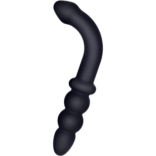 Nmc Silicone Double Headed Plug 16.5cm Black Cene