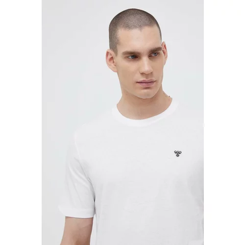 Hummel Pamučna majica boja: bijela, glatki model