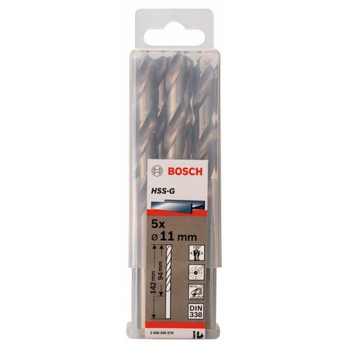 Bosch 2608595079 Burgije za metal HSS-G, DIN 338 Cene
