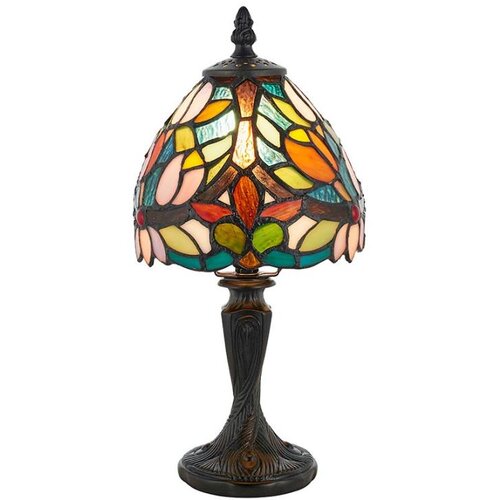 Endon 64331 - Stona lampa Tiffany SYLVETTE 1xE14/40W/230V, prečnik 15 cm Cene