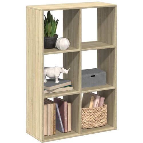 Sobna pregrada / regal za knjige 69,5x29x103,5 cm drveni Cijene