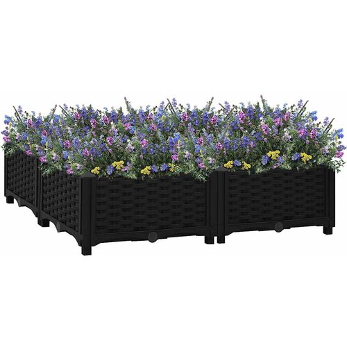  Povi&scaron;ena gredica 80 x 80 x 23 cm od polipropilena Cijene