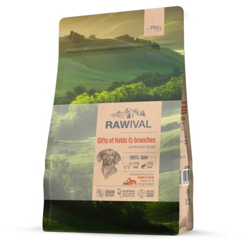 Craftia Rawival Gifts Of Fields & Branches Adult Dog Medium & Large Breed - 750 g Cene