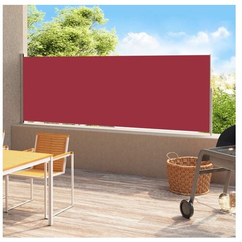  Uvlačiva bočna tenda za terasu 200 x 500 cm crvena Cijene