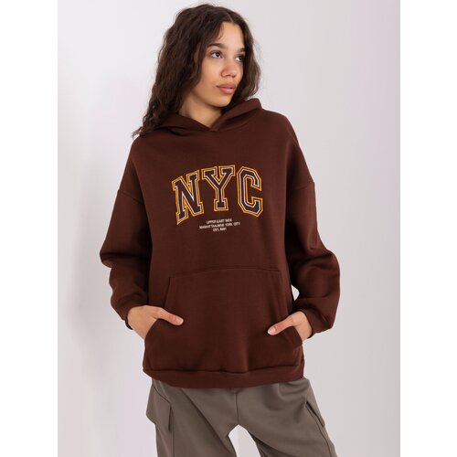 FANCY Sweatshirt-FA-BL-8808.95-dark brown Slike