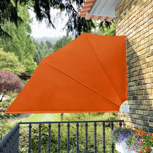 VidaXL sklopiva bočna tenda terakota 160 x 240 cm Slike
