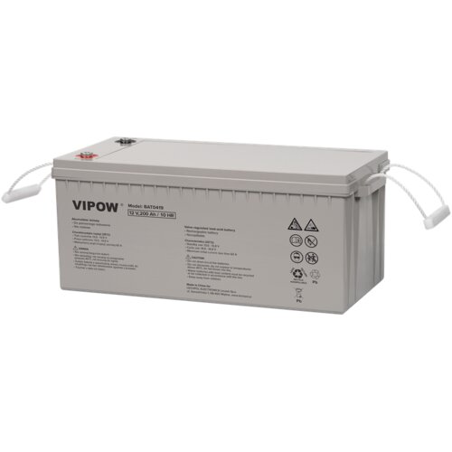 Vipow gel baterija 12 V 200 Ah Slike