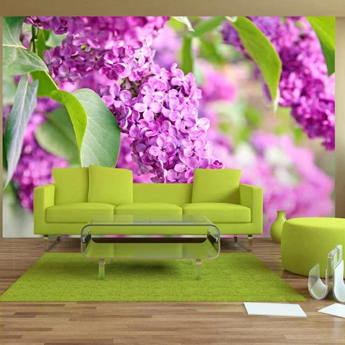  tapeta - Lilac flowers 100x70