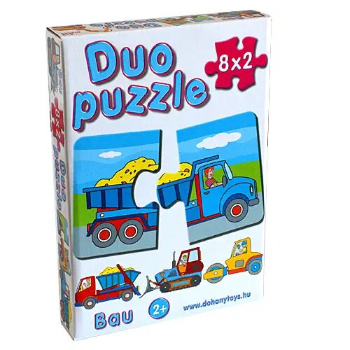 Mađarski proizvođač DUO Puzzle radnim strojevima - D-Toys Cijene