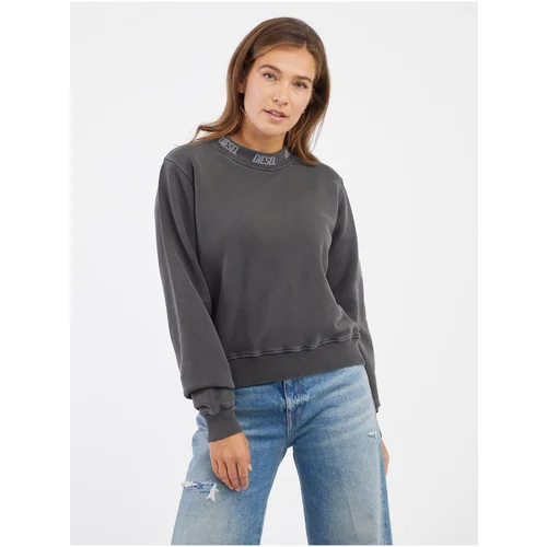 Diesel Sweatshirt - F-REGGY-JAC SWEAT-SHIRT black