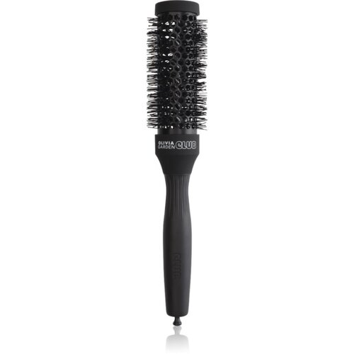 Olivia Garden Club The Glow Blowout Ceramic Round Brush Black okrogla krtača za lase S 1 kos Cene