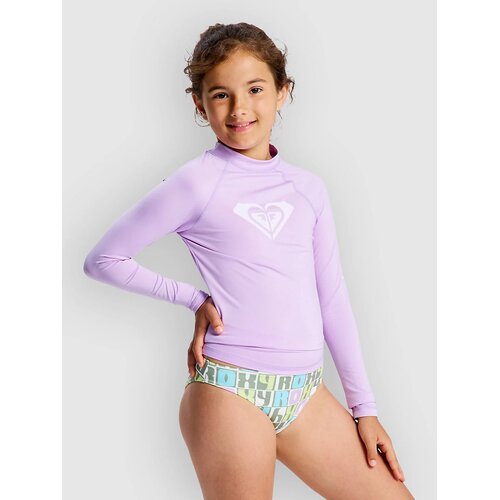 Roxy Whole Hearted Kids Lycra z dolgimi rokavi crocus petal Cene