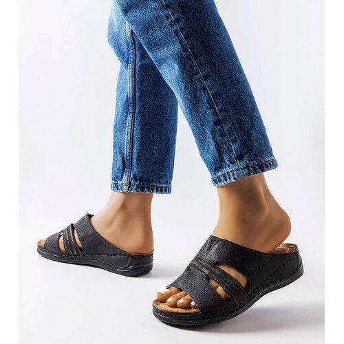 Gemre Black light wedge flip-flops Oliwia Cene