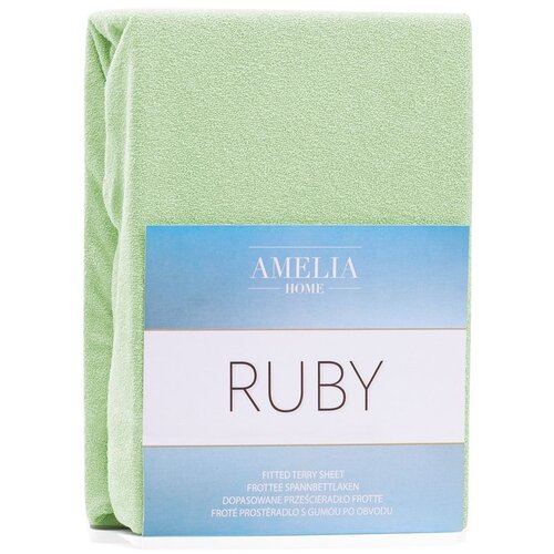 AmeliaHome Plahta s gumom Ruby 120-140x200 cm, zelena Cene